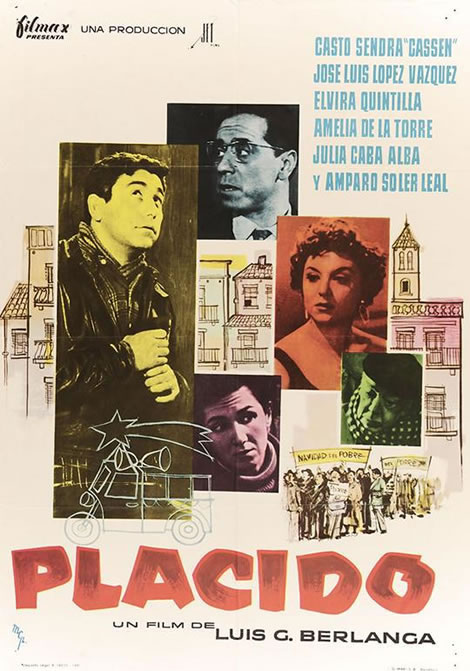 Placido cartel en color