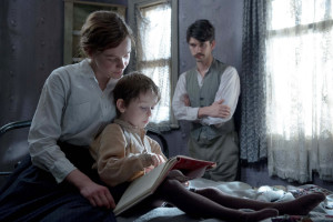 Sufragistas Maud y su familia